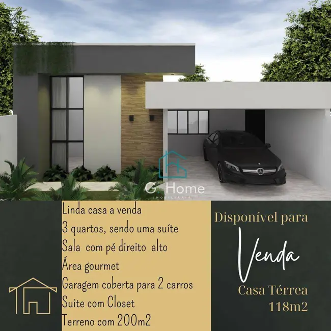 Foto 2 de Casa com 3 quartos à venda, 200m2 em Residencial Abussafe, Londrina - PR