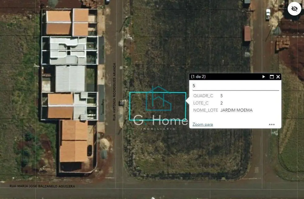 Terreno / Lote à venda, 250m2 em Jardim Moema, Londrina - PR - imagem 3 Foto 3 de Terreno / Lote à venda, 250m2 em Jardim Moema, Londrina - PR