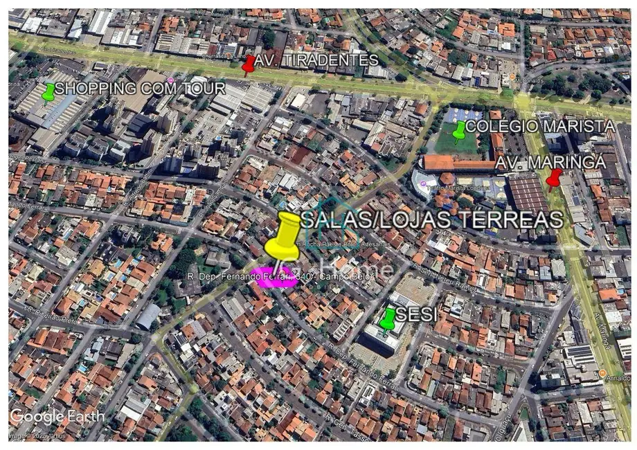 Foto 8 de Loja para alugar, 33m2 em Bancários, Londrina - PR