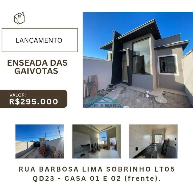 Foto 1 de Casa à venda em Enseada das Gaivotas, Rio Das Ostras - RJ