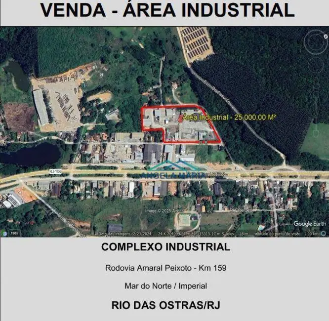 Foto 1 de Sala Comercial à venda, 25000m2 em Mar do Norte, Rio Das Ostras - RJ