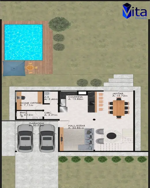 Foto 5 de Casa com 4 quartos à venda, 236m2 em São João do Rio Vermelho, Florianopolis - SC