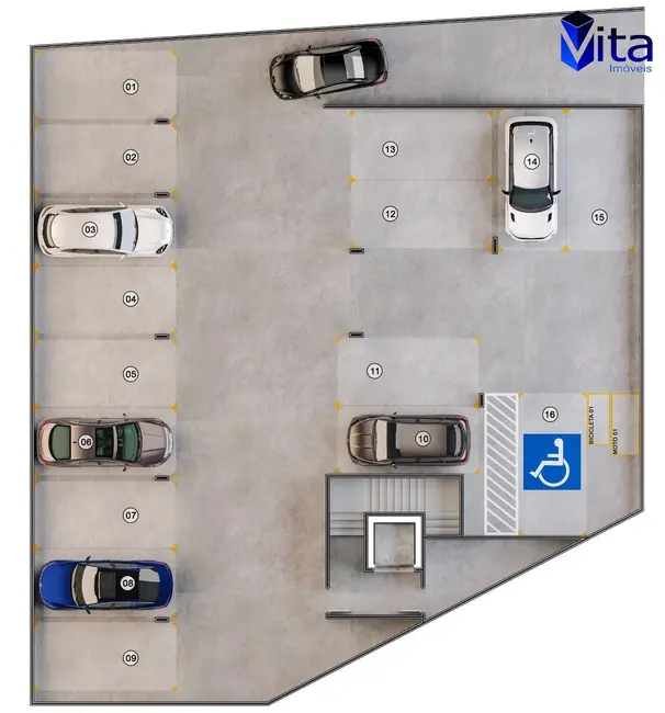 Foto 4 de Sala Comercial à venda, 56m2 em Florianopolis - SC