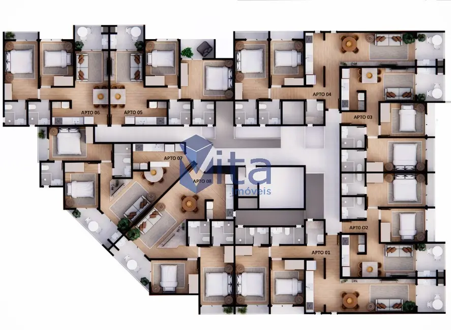 Foto 9 de Apartamento com 2 quartos à venda, 73m2 em Cachoeira do Bom Jesus, Florianopolis - SC