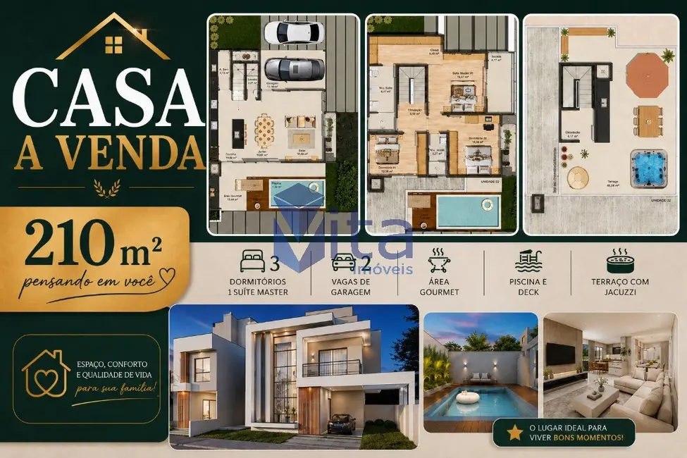 Foto 1 de Casa com 3 quartos à venda, 225m2 em Florianopolis - SC