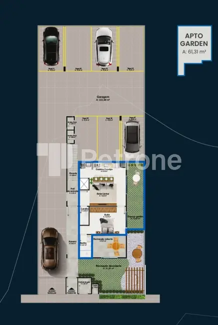 Foto 5 de Apartamento com 1 quarto à venda, 45m2 em Governador Celso Ramos - SC