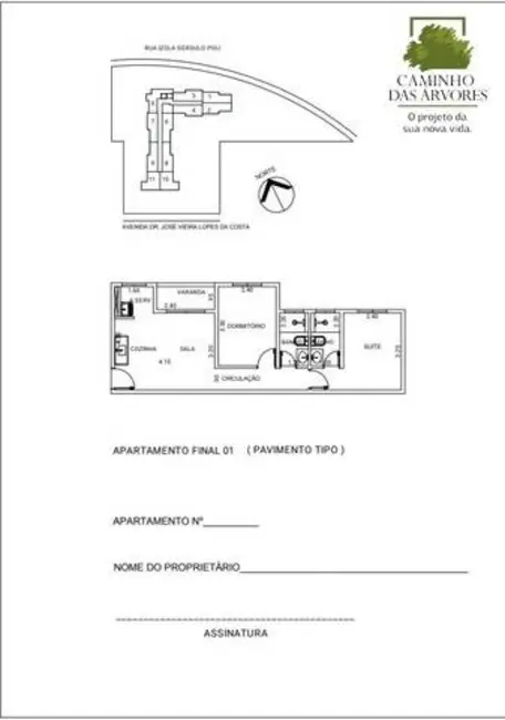 Foto 6 de Apartamento com 2 quartos à venda, 49m2 em Sao Jose Dos Campos - SP
