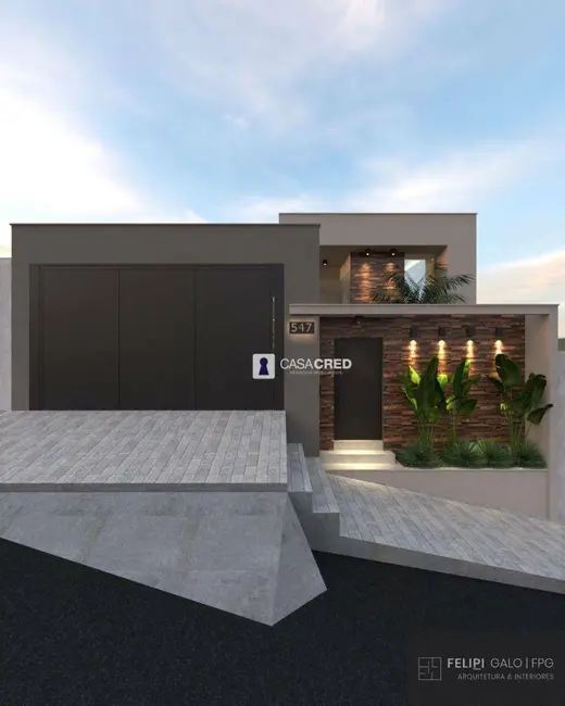 Foto 1 de Casa com 4 quartos à venda, 225m2 em Varginha - MG