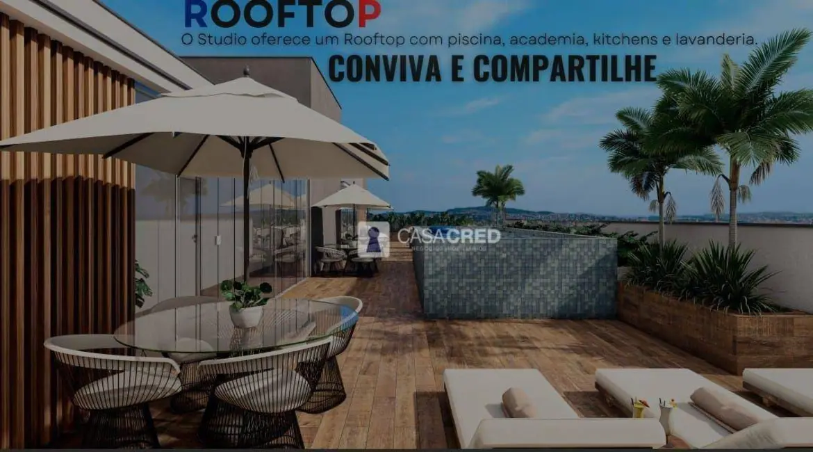 Foto 8 de Kitnet com 1 quarto à venda, 31m2 em Jardim Europa, Varginha - MG