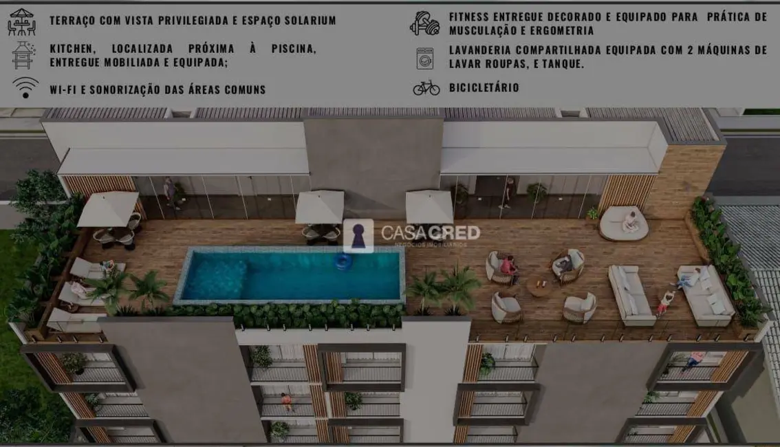 Foto 9 de Kitnet com 1 quarto à venda, 31m2 em Jardim Europa, Varginha - MG