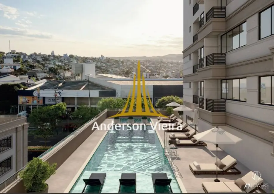 Foto 4 de Apartamento com 3 quartos à venda, 77m2 em Líder, Chapeco - SC