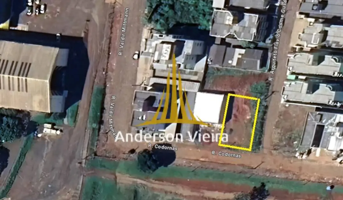 Foto 1 de Terreno / Lote à venda, 390m2 em Efapi, Chapeco - SC