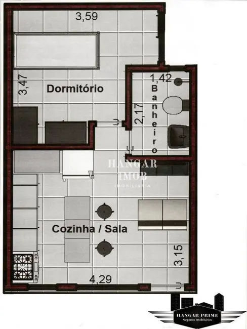 Foto 2 de Apartamento com 1 quarto à venda, 37m2 em Artur Alvim, São Paulo - SP