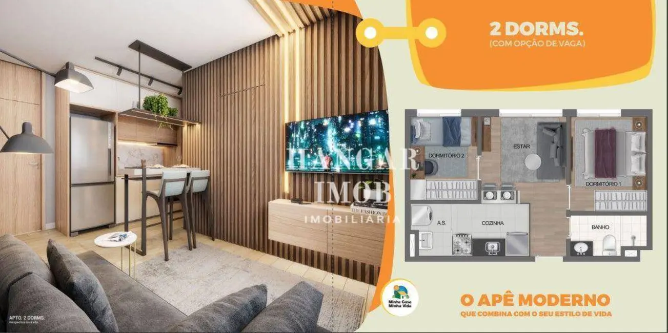 Foto 7 de Apartamento com 2 quartos à venda, 36m2 em Conjunto Residencial José Bonifácio, São Paulo - SP