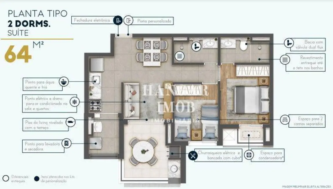 Apartamento com 2 quartos à venda, 63m2 em Vila Matilde, São Paulo - SP - imagem 3 Foto 3 de Apartamento com 2 quartos à venda, 63m2 em Vila Matilde, São Paulo - SP