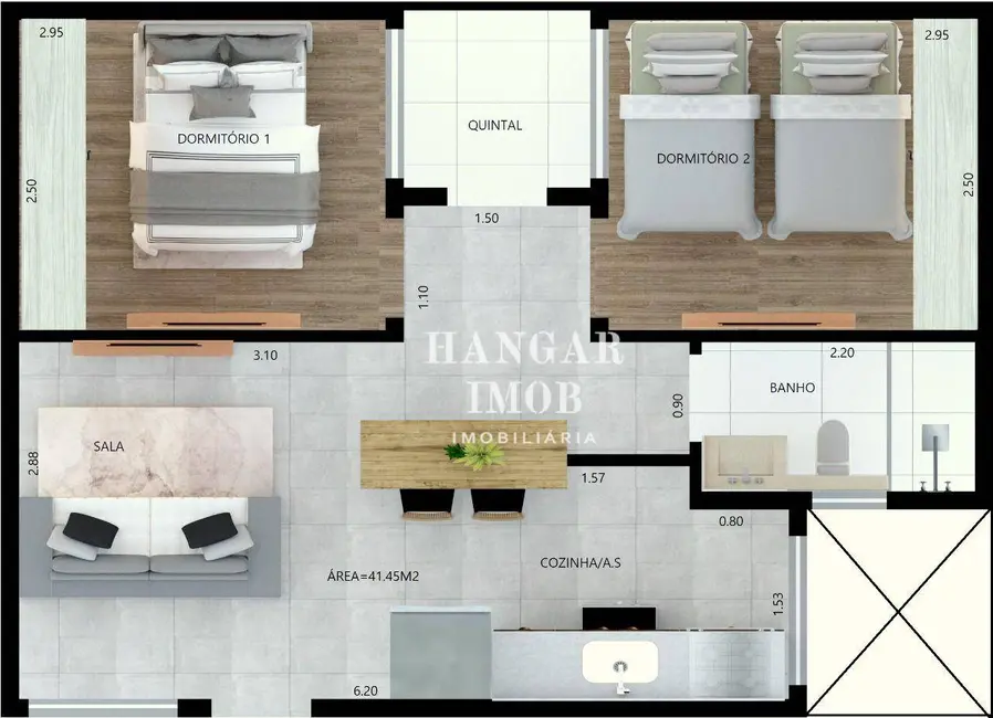 Foto 7 de Apartamento com 2 quartos à venda, 40m2 em Vila Ré, São Paulo - SP