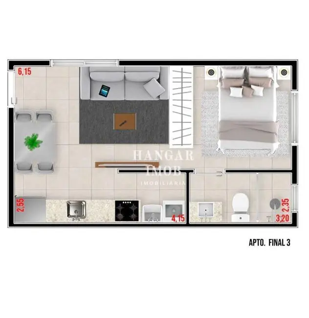 Foto 8 de Apartamento com 2 quartos à venda, 46m2 em Vila Granada, São Paulo - SP