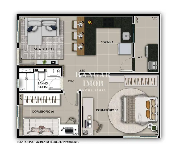 Foto 9 de Apartamento com 2 quartos à venda, 39m2 em Vila Ré, São Paulo - SP