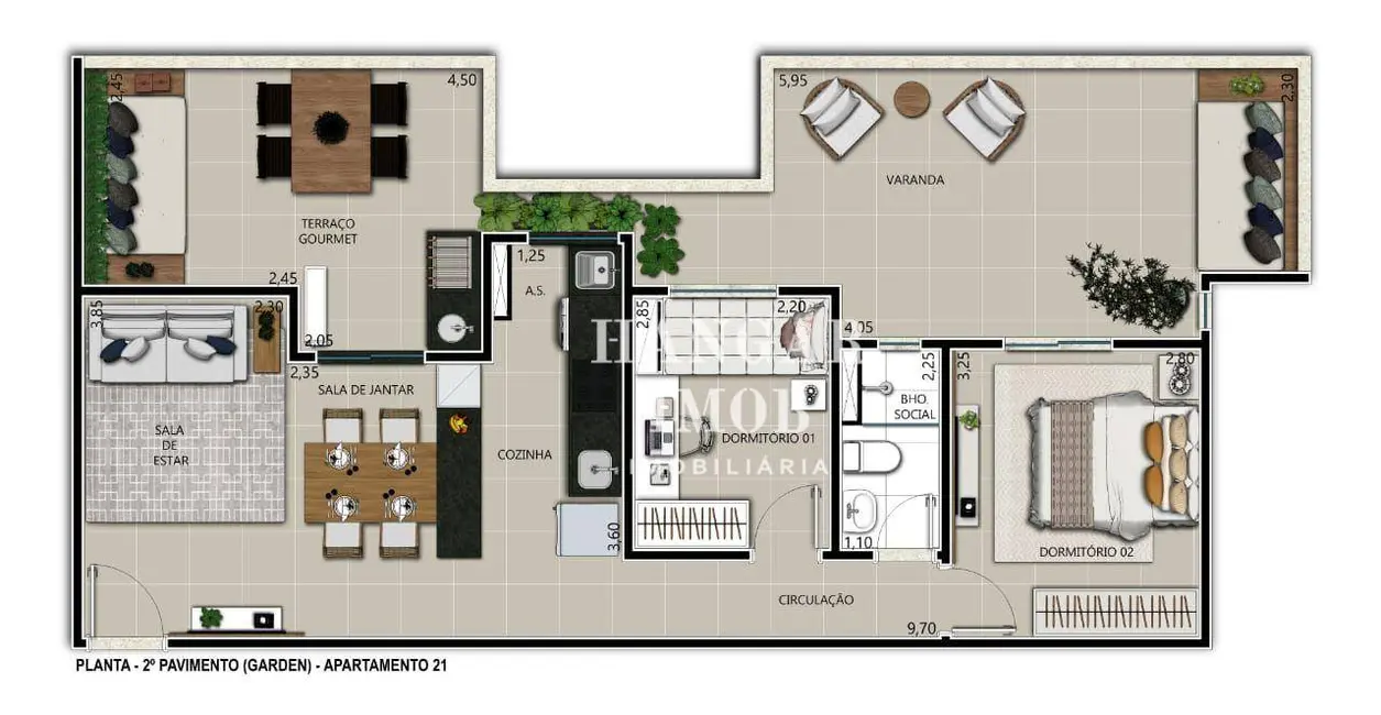 Foto 8 de Apartamento com 2 quartos à venda, 39m2 em Vila Ré, São Paulo - SP