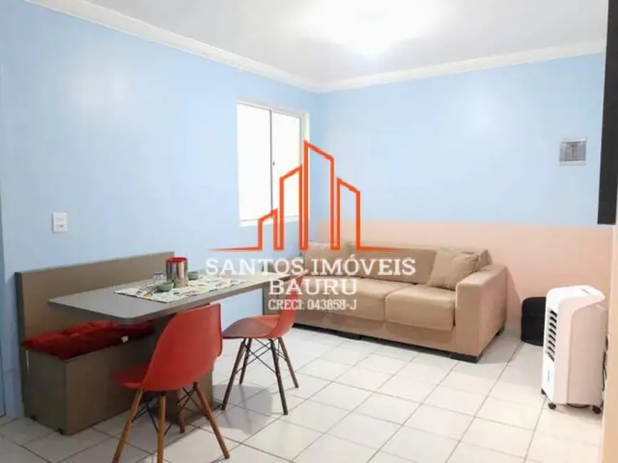 Foto 1 de Apartamento com 2 quartos à venda, 45m2 em Conjunto Habitacional Engenheiro Otávio Rasi, Bauru - SP