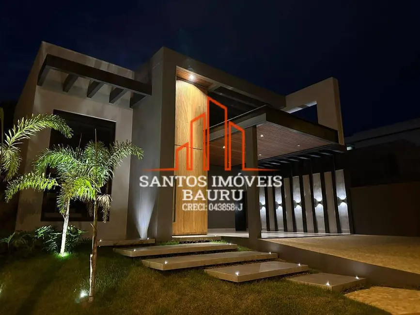 Foto 1 de Casa de Condomínio com 3 quartos à venda, 346m2 em Vila Santista, Bauru - SP