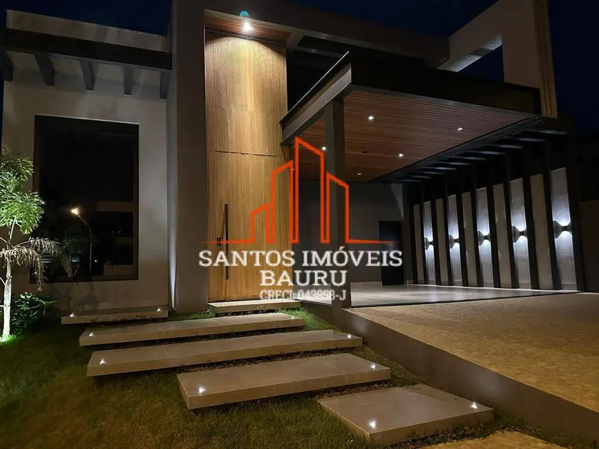 Foto 2 de Casa de Condomínio com 3 quartos à venda, 346m2 em Vila Santista, Bauru - SP