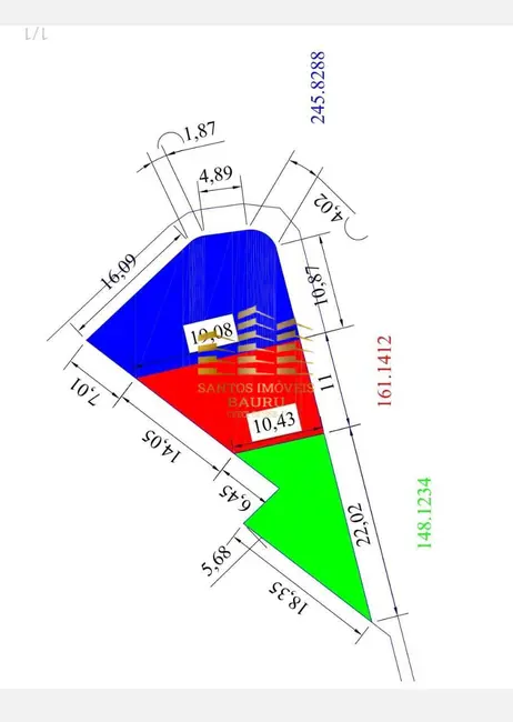 Foto 7 de Terreno / Lote à venda e para alugar em Jardim Shangri-Lá, Bauru - SP