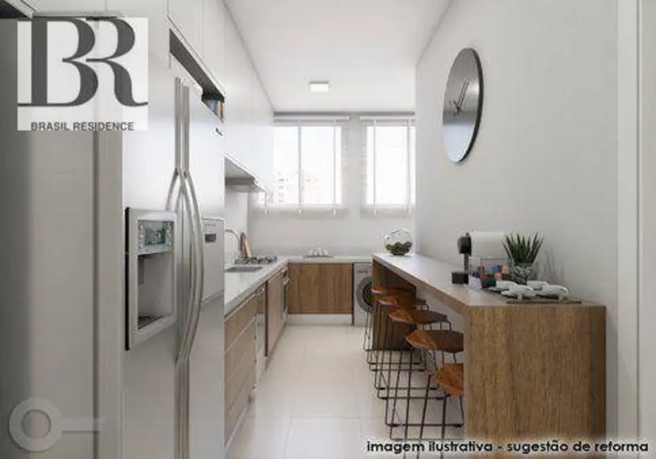 Apartamento com 3 quartos à venda, 107m2 em Brooklin Paulista, São Paulo - SP - imagem 4 Foto 4 de Apartamento com 3 quartos à venda, 107m2 em Brooklin Paulista, São Paulo - SP