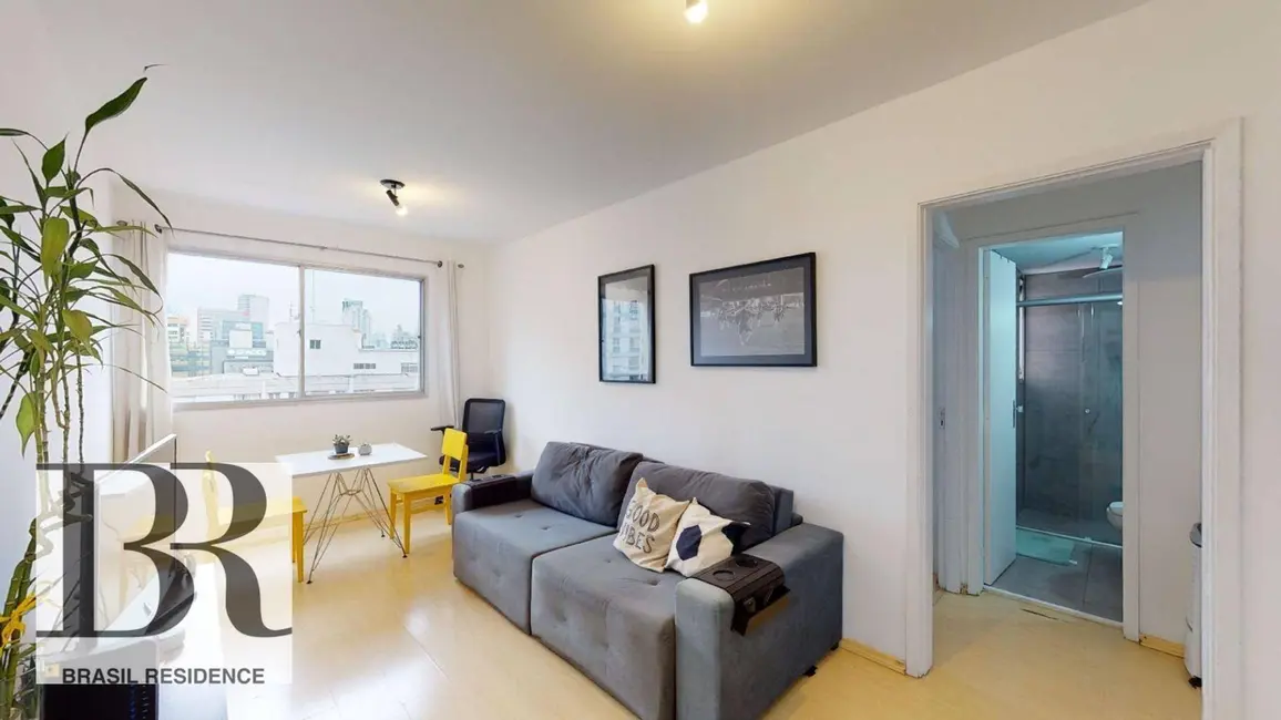 Foto 1 de Apartamento com 1 quarto à venda, 47m2 em Cidade Monções, São Paulo - SP