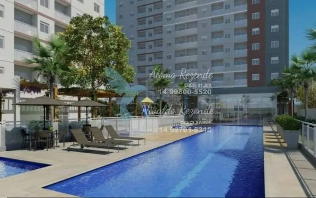 Foto 1 de Apartamento com 2 quartos à venda, 56m2 em Residencial Parque Granja Cecília B, Bauru - SP