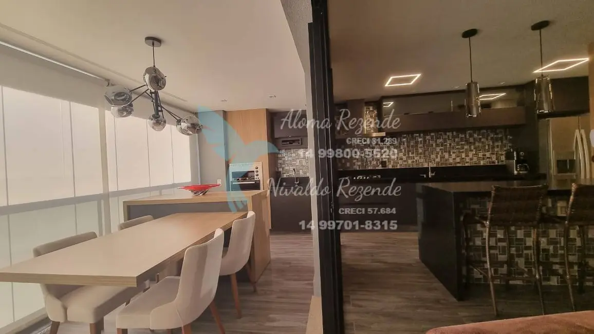 Foto 9 de Apartamento com 3 quartos à venda, 134m2 em Vila Aviação, Bauru - SP