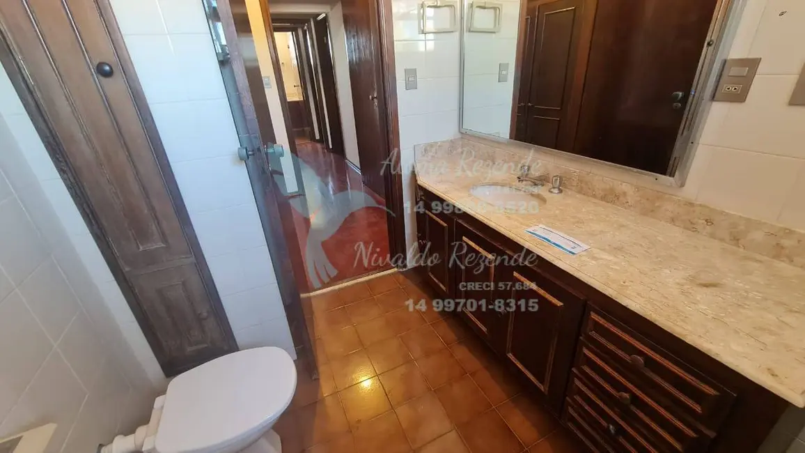 Foto 8 de Apartamento com 3 quartos à venda e para alugar, 160m2 em Vila Nova Cidade Universitária, Bauru - SP