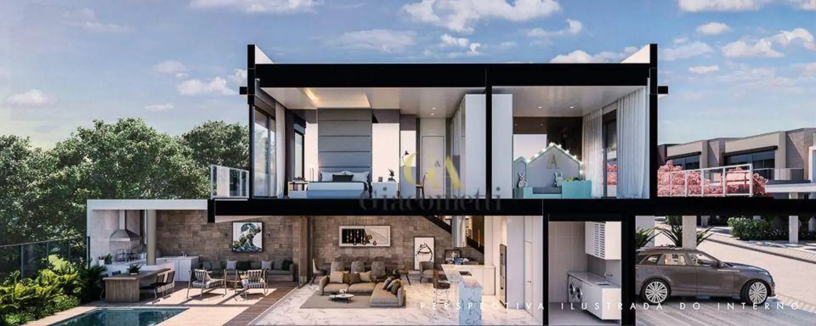 Foto 2 de Casa de Condomínio com 3 quartos à venda, 200m2 em Colinas da Anhangüera, Santana De Parnaiba - SP