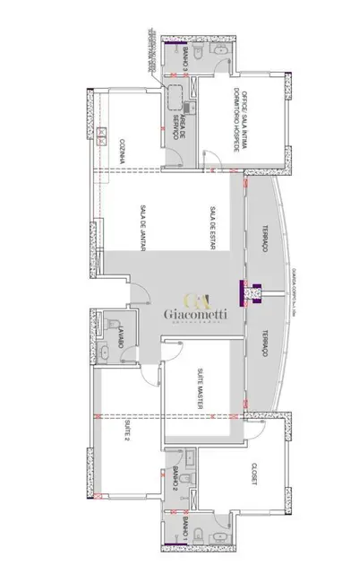 Foto 4 de Apartamento com 3 quartos à venda, 140m2 em Barueri - SP