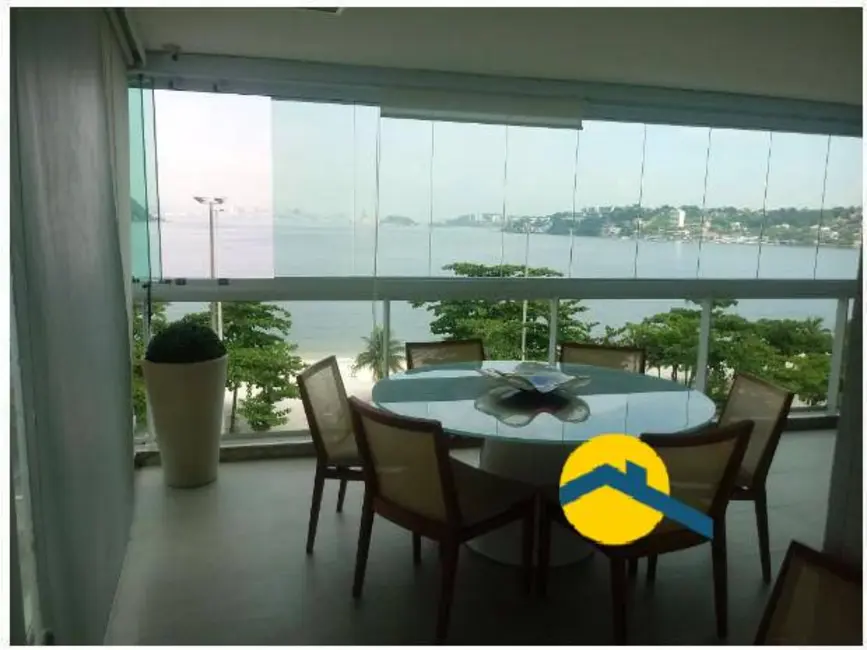 Foto 4 de Apartamento com 4 quartos à venda, 220m2 em Charitas, Niteroi - RJ