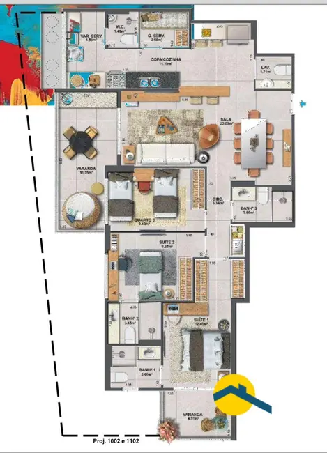 Foto 3 de Apartamento com 3 quartos à venda, 120m2 em Ingá, Niteroi - RJ