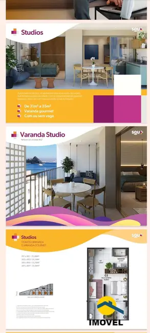 Foto 3 de Apartamento com 1 quarto à venda, 36m2 em Charitas, Niteroi - RJ