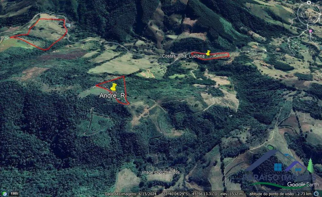 Foto 3 de Chácara à venda, 23000m2 em Centro, Paraisopolis - MG