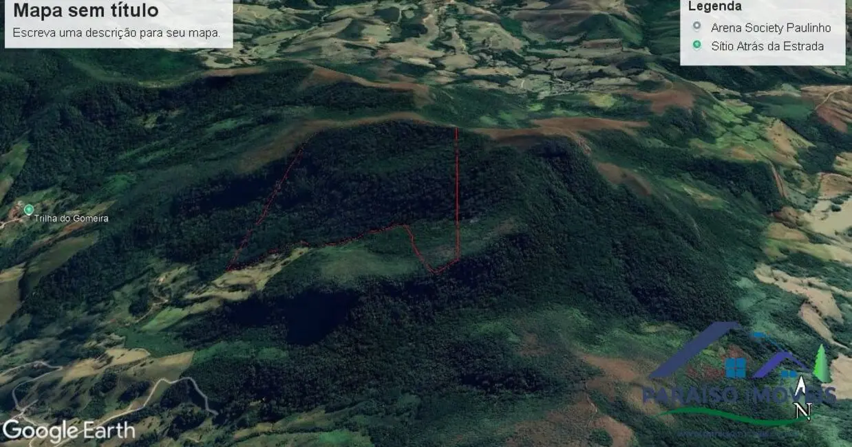 Foto 4 de Chácara à venda, 540000m2 em Centro, Pouso Alto - MG