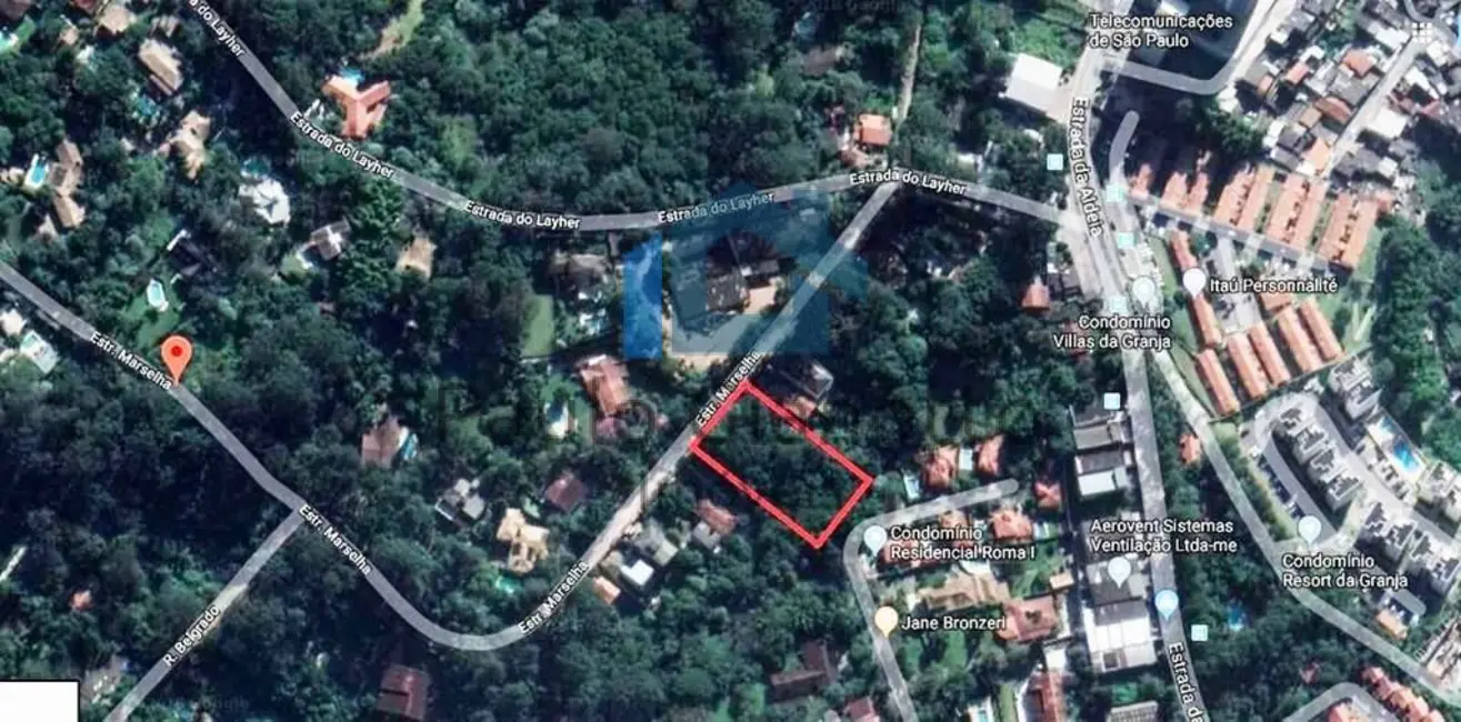 Foto 3 de Terreno / Lote à venda, 2334m2 em Granja Viana, Cotia - SP