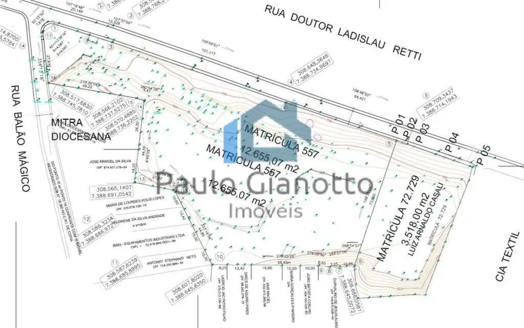 Foto 9 de Terreno / Lote à venda, 16537m2 em Parque Alexandre, Cotia - SP