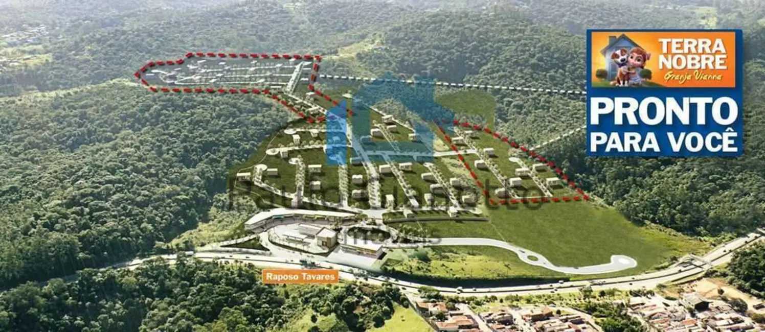 Foto 9 de Terreno / Lote à venda, 241m2 em Sítio Boa Vista, Cotia - SP