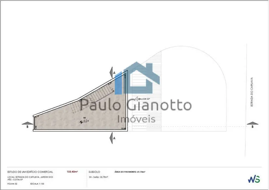 Foto 8 de Terreno / Lote à venda, 139m2 em Chácara Ondas Verdes, Cotia - SP