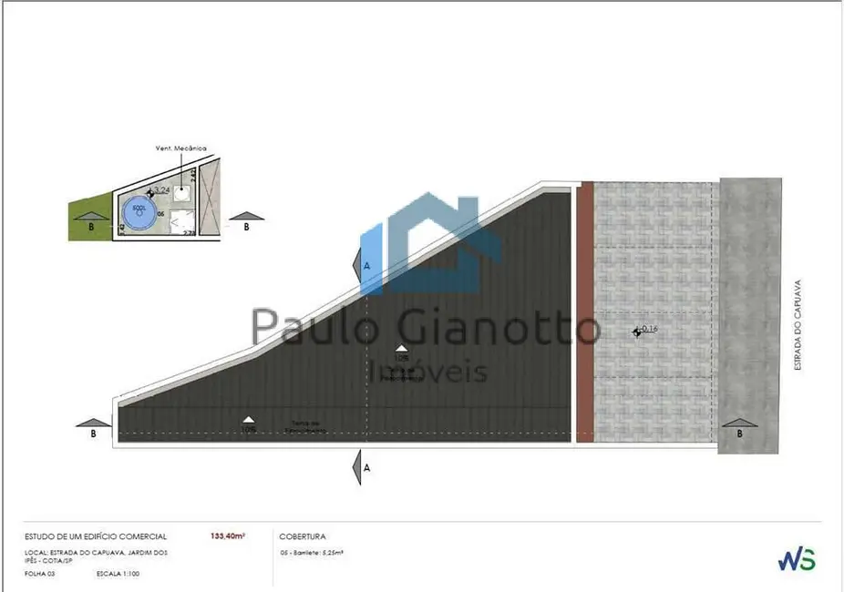 Foto 9 de Terreno / Lote à venda, 139m2 em Chácara Ondas Verdes, Cotia - SP