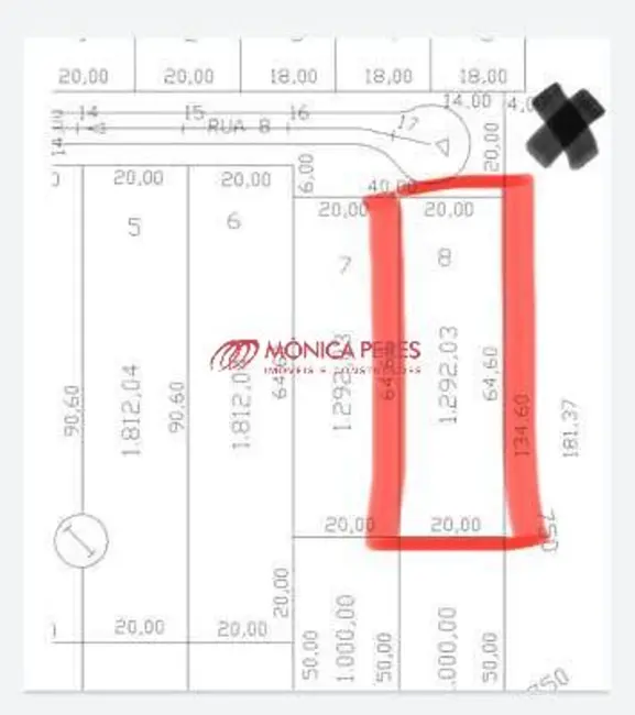 Foto 2 de Terreno / Lote à venda, 1292m2 em Itupeva - SP