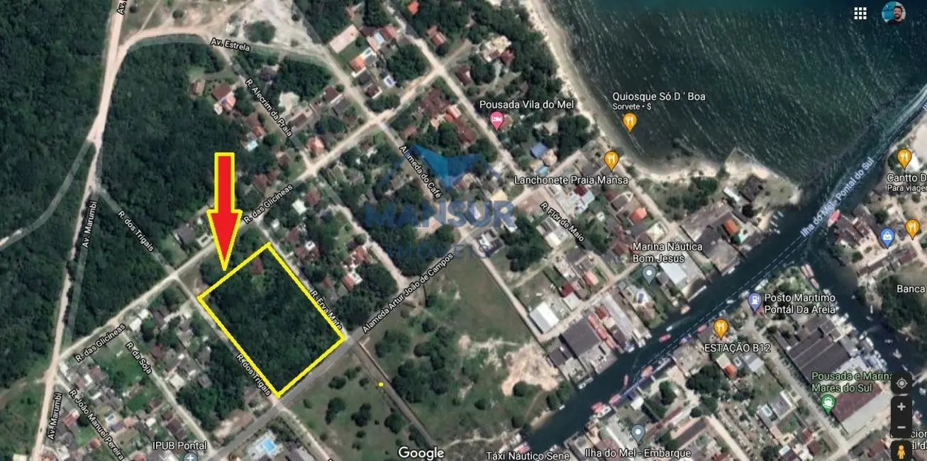 Foto 2 de Terreno / Lote à venda, 560m2 em Pontal Do Parana - PR