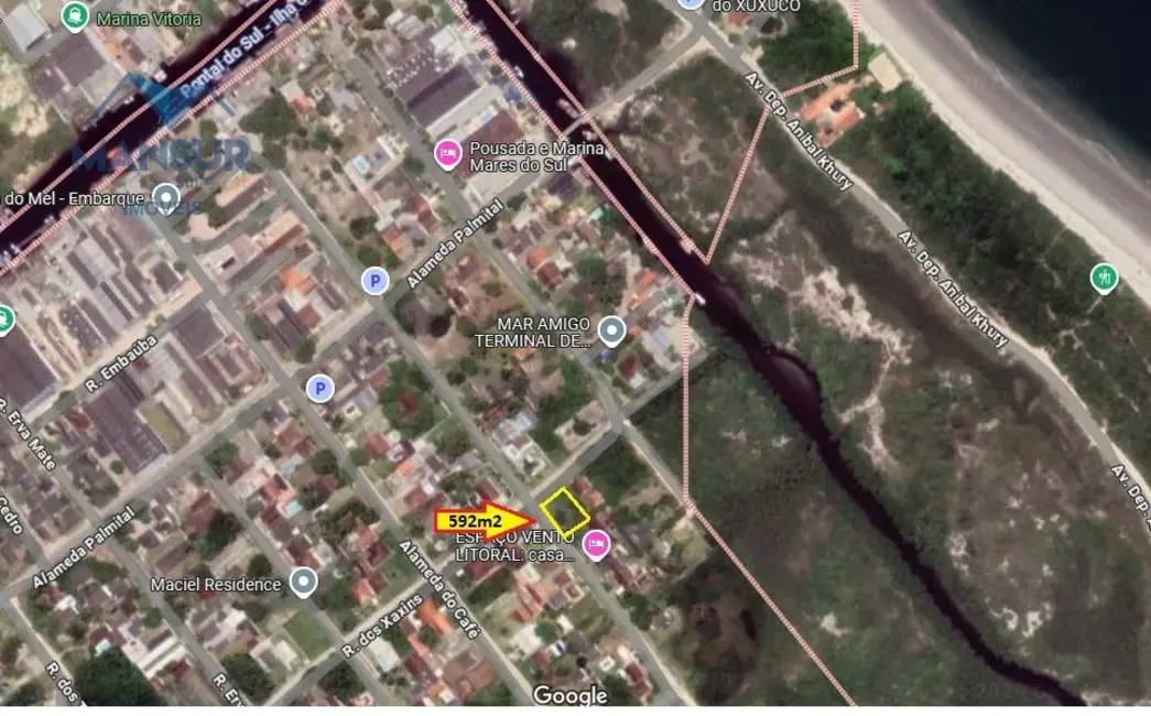 Foto 9 de Terreno / Lote à venda, 592m2 em Pontal do Sul, Pontal Do Parana - PR