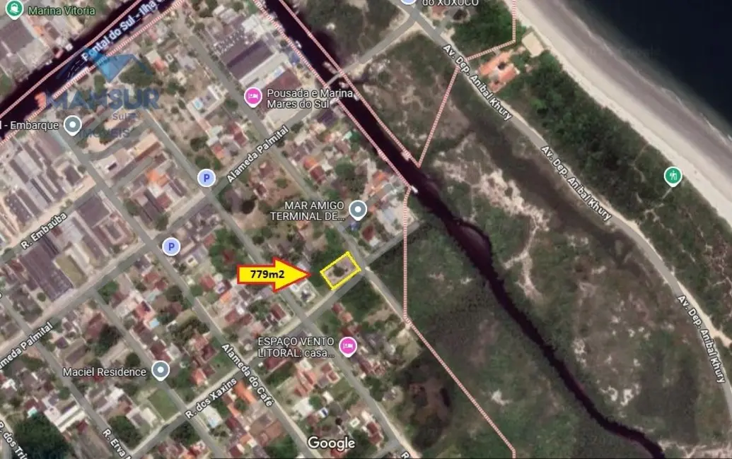 Foto 1 de Terreno / Lote à venda, 779m2 em Pontal do Sul, Pontal Do Parana - PR