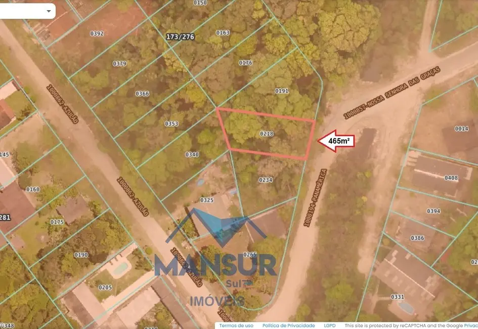 Foto 1 de Terreno / Lote à venda, 465m2 em Pontal do Sul, Pontal Do Parana - PR