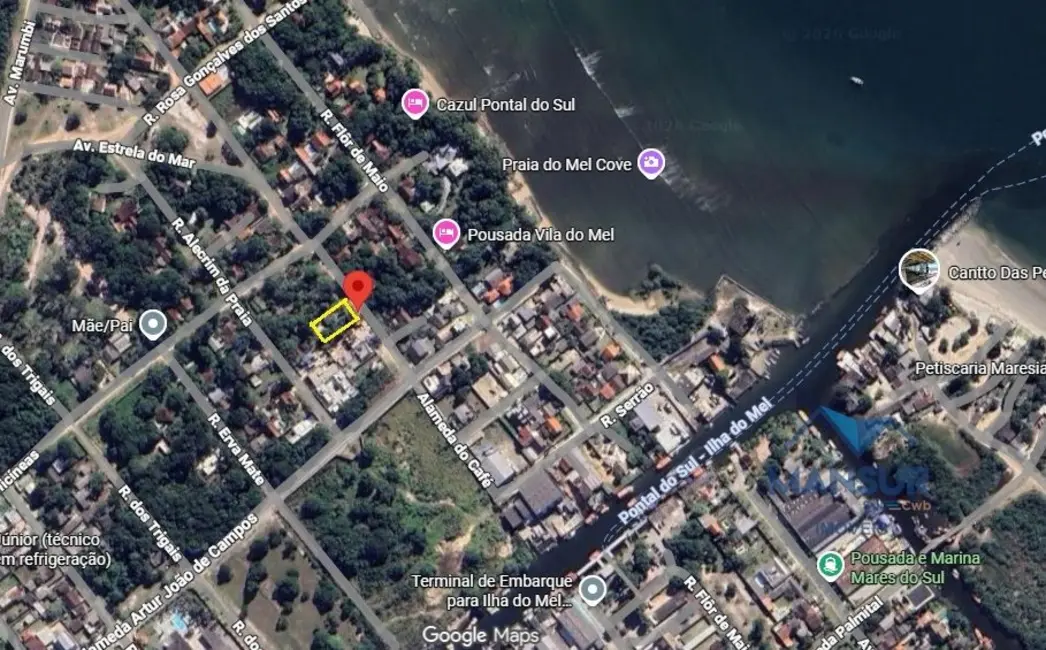 Foto 6 de Terreno / Lote à venda, 525m2 em Pontal do Sul, Pontal Do Parana - PR